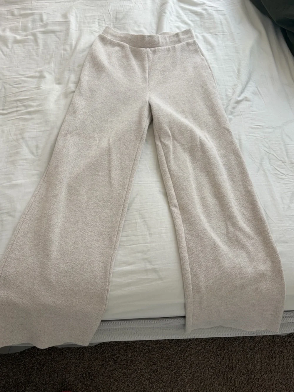 Zara Wide-Leg Knit Pants - Picture 2 of 2